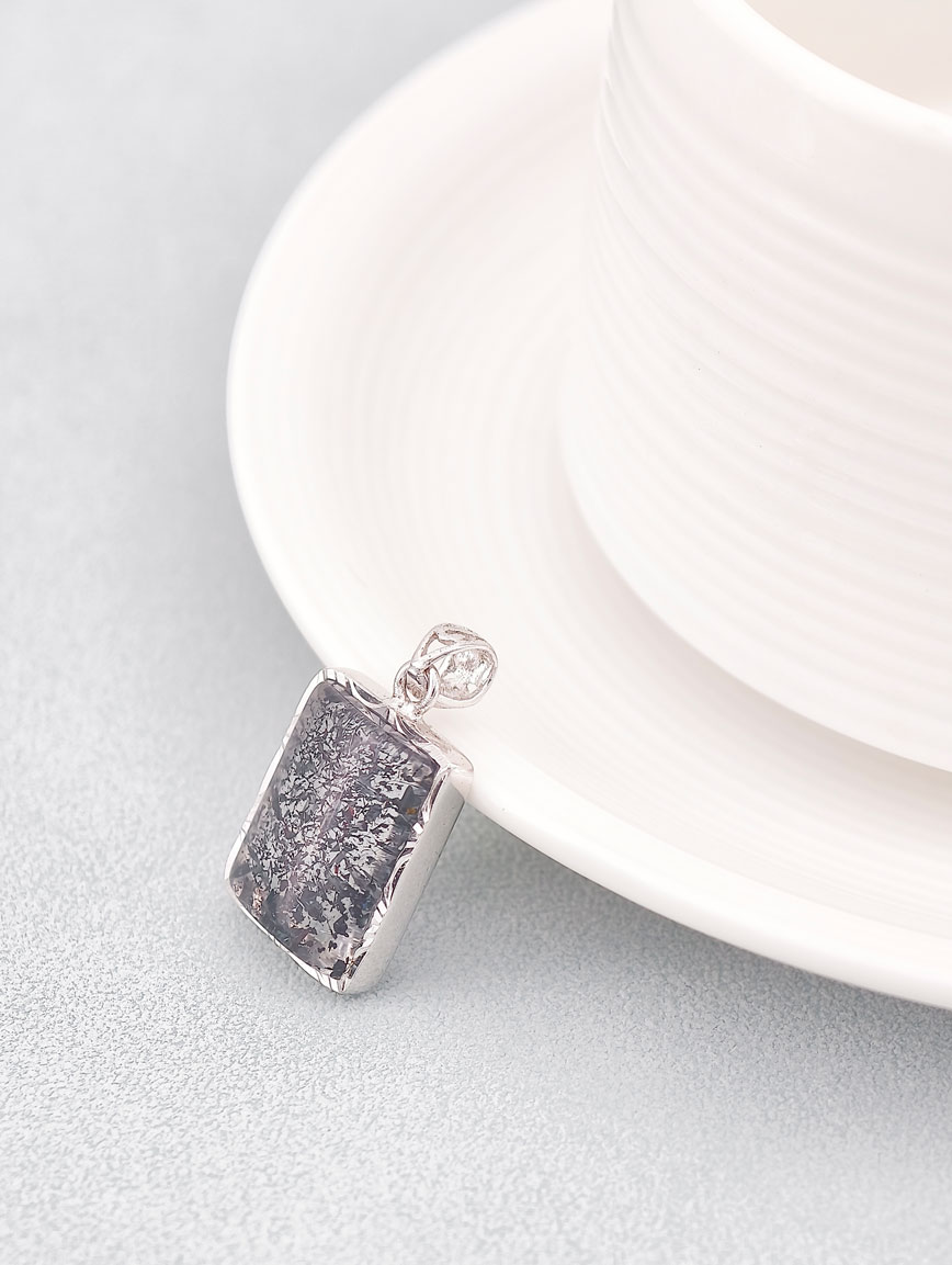 Natural Black Super Seven Pendant image