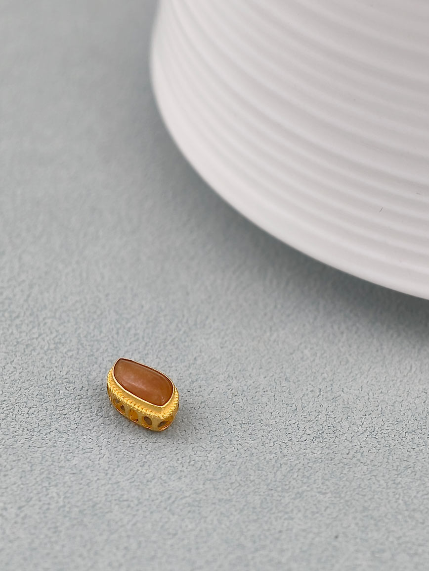 18K Gold Natural Sugilite DIY Accessory image