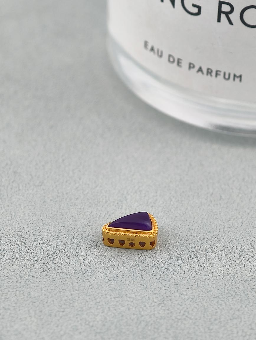 18K Gold Sugilite DIY Accessory image
