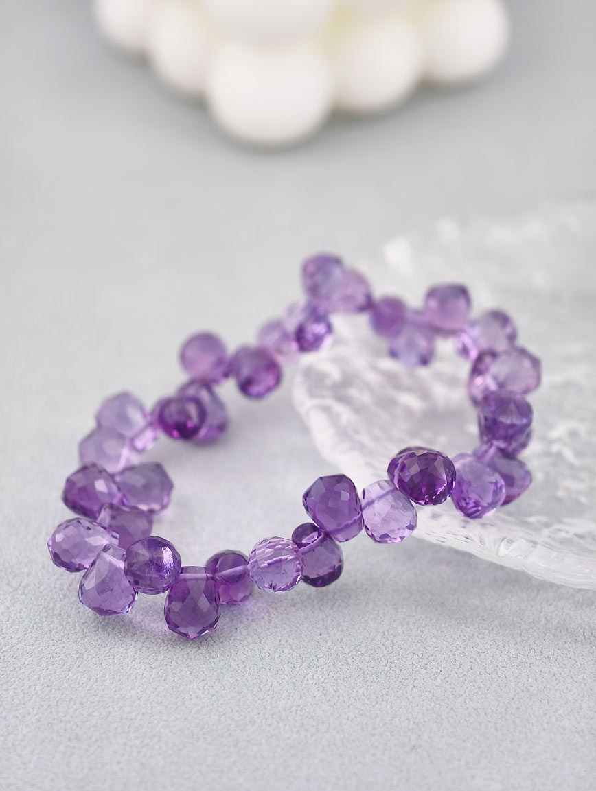 Collectible Natural Uruguayan Amethyst Bracelet image