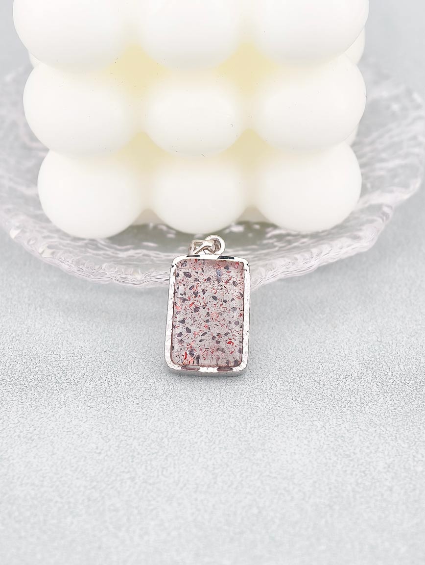 Natural Super Seven Sterling Silver Pendant image
