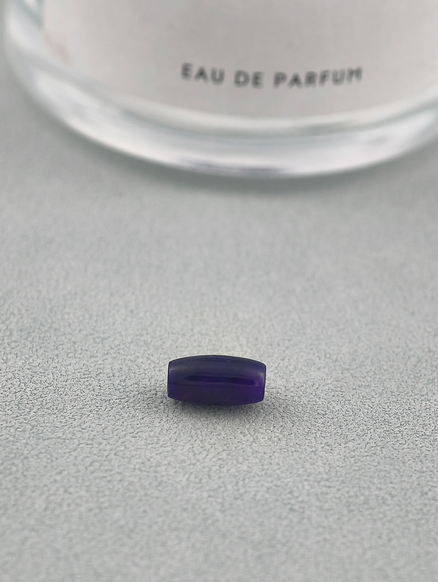 Natural Sugilite Barrel Bead DIY Accessory image