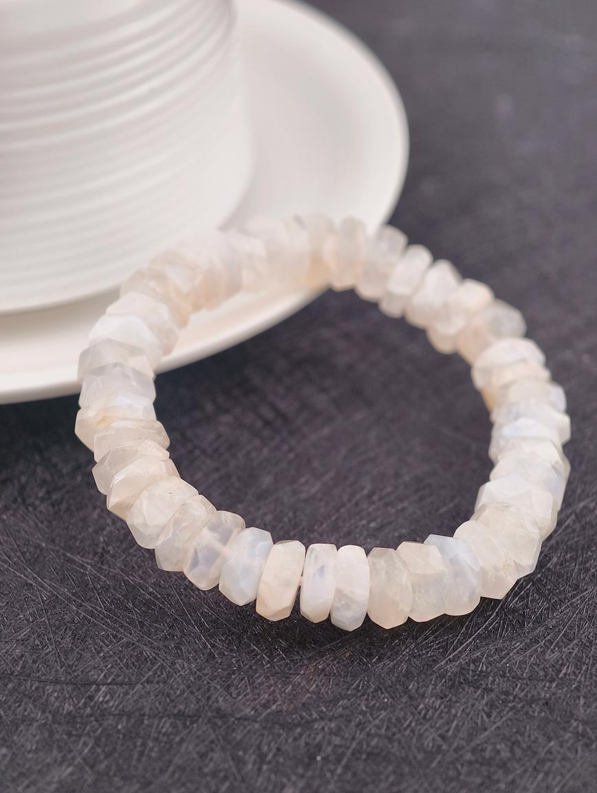 Natural Moonstone Energy Bracelet image