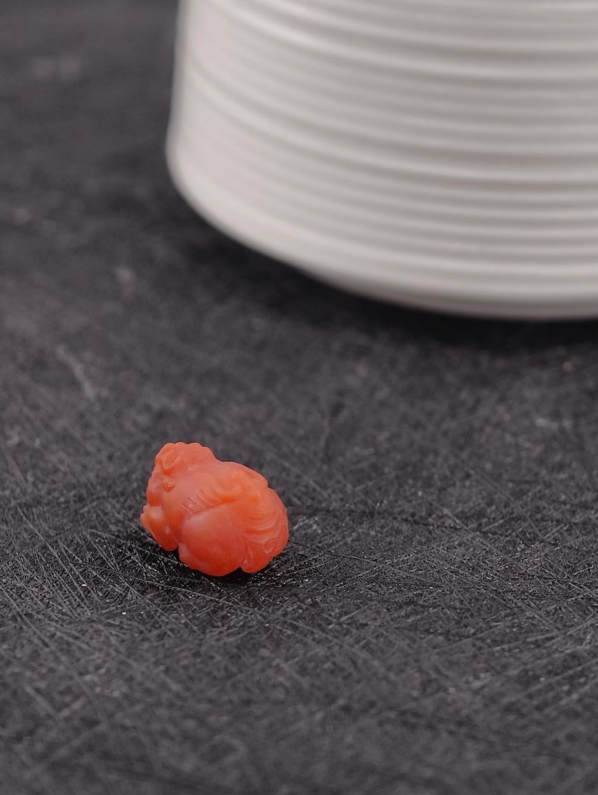 Natural South Red Agate Pi Xiu DIY Accessory image