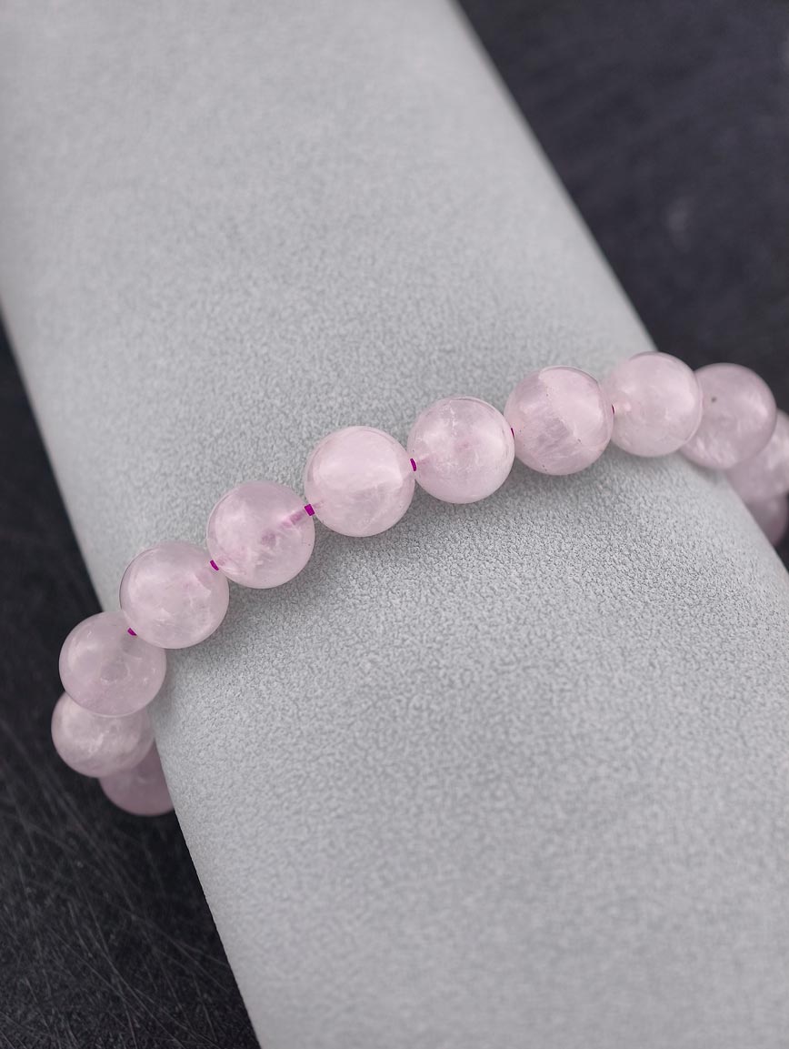 Natural Light Purple Amethyst Bracelet 11 mm image