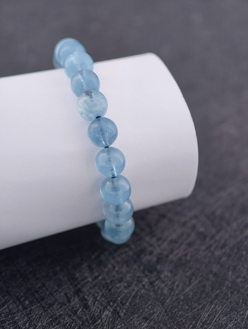 High Quality Natural Aquamarine Energy Bracelet image