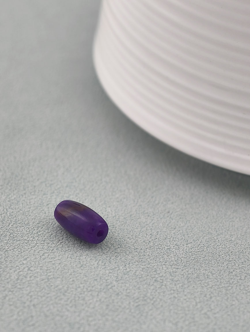Natural Sugilite Rice Bead Shaped DIY Accessory image