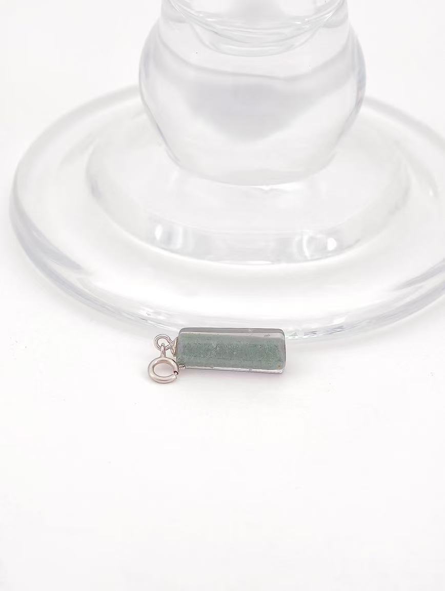 Natural Green Phantom Pendant image