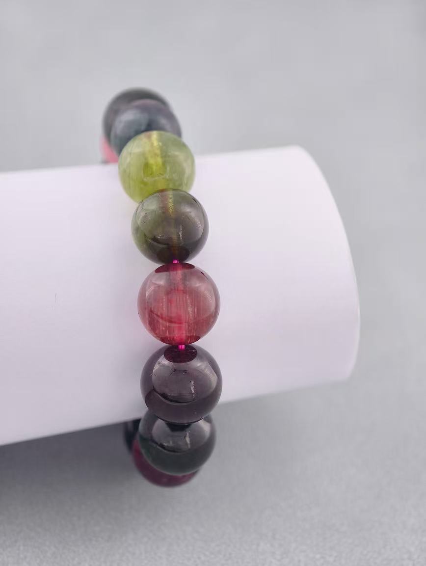 Collectible Rainbow Tourmaline Energy Bracelet image
