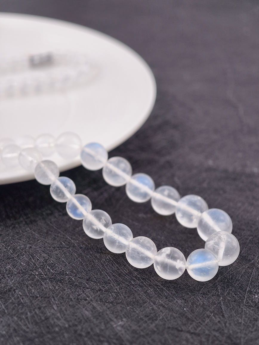 Natural Blue Moonstone Necklace image