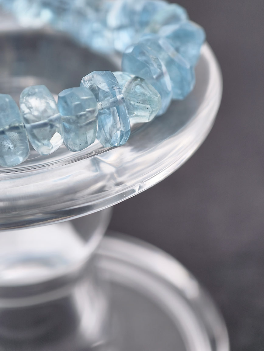 Natural Irregular Aquamarine Bracelet image