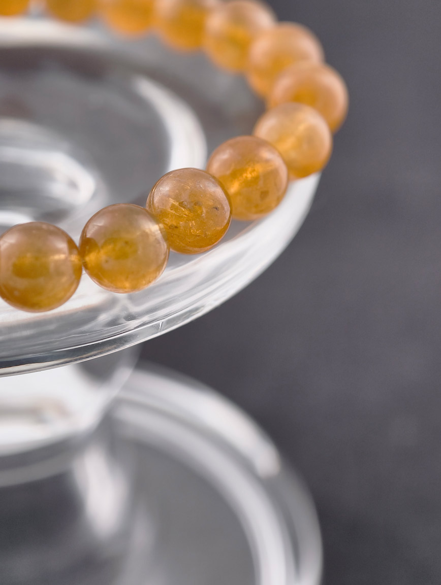 Natural Yellow Tourmaline Bracelet image