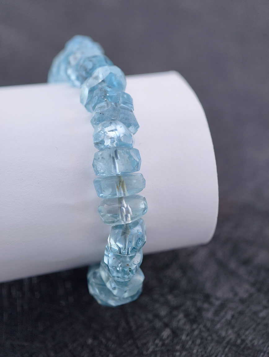 Natural Irregular Aquamarine Bracelet image