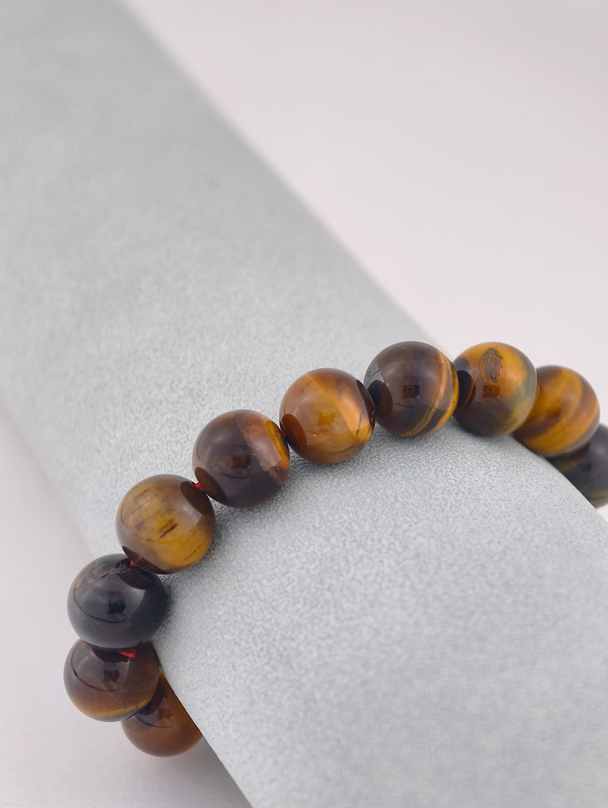 Natural Yellow Tiger's Eye Bracelet image