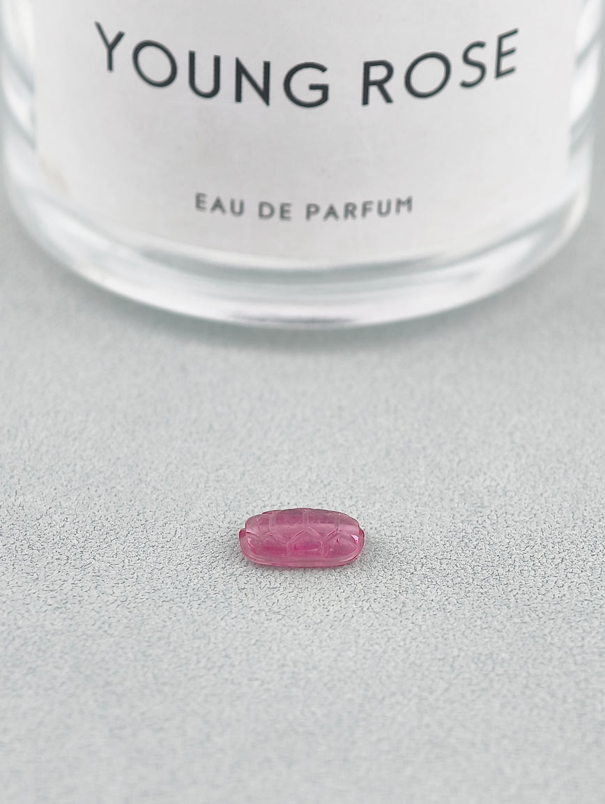 Natural Three Colors of Tourmaline Tortoise Shell DIY Accessory image