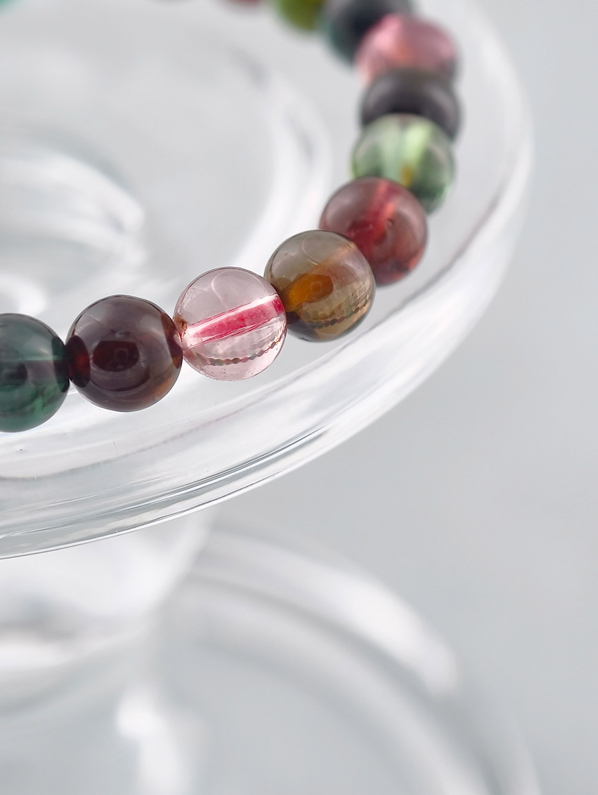 Collectible Natural Rainbow Tourmaline Bracelet image