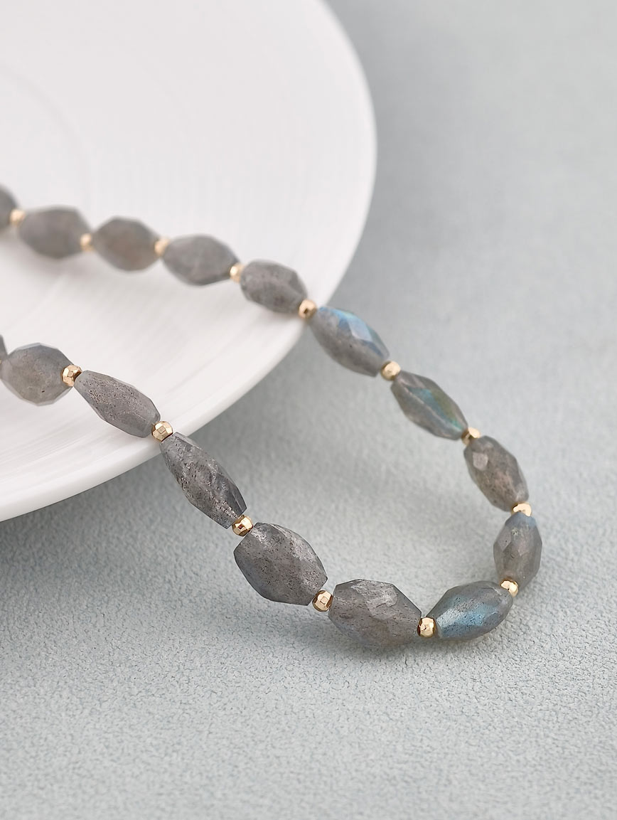 Natural Labradorite Necklace image