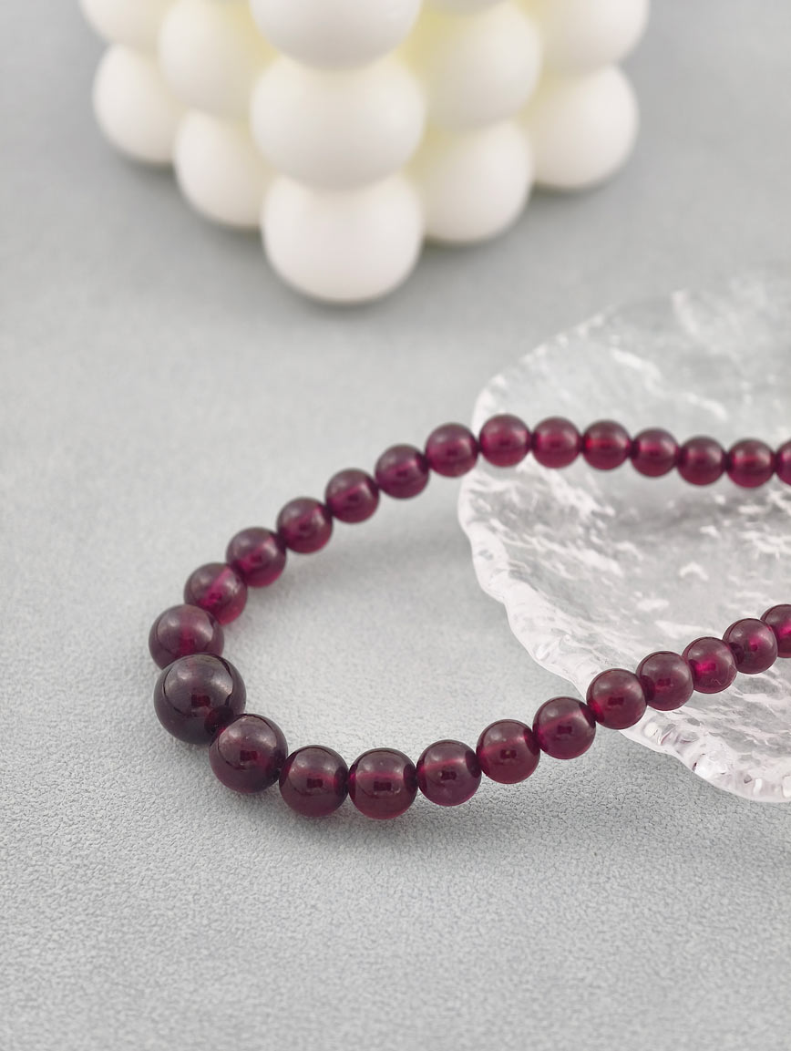Natural Garnet Necklace image