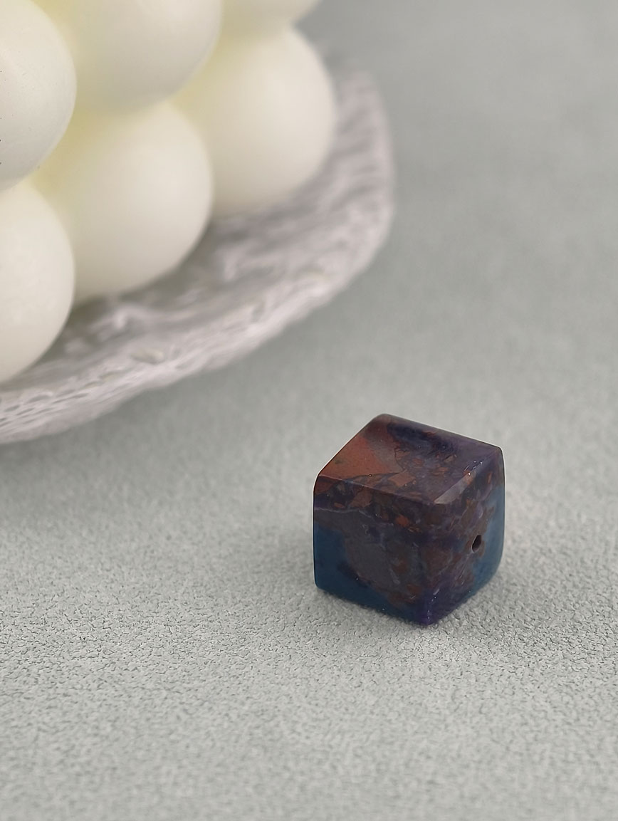 Blue-Purple Night Cherry Cube Sugilite DIY Accessory image