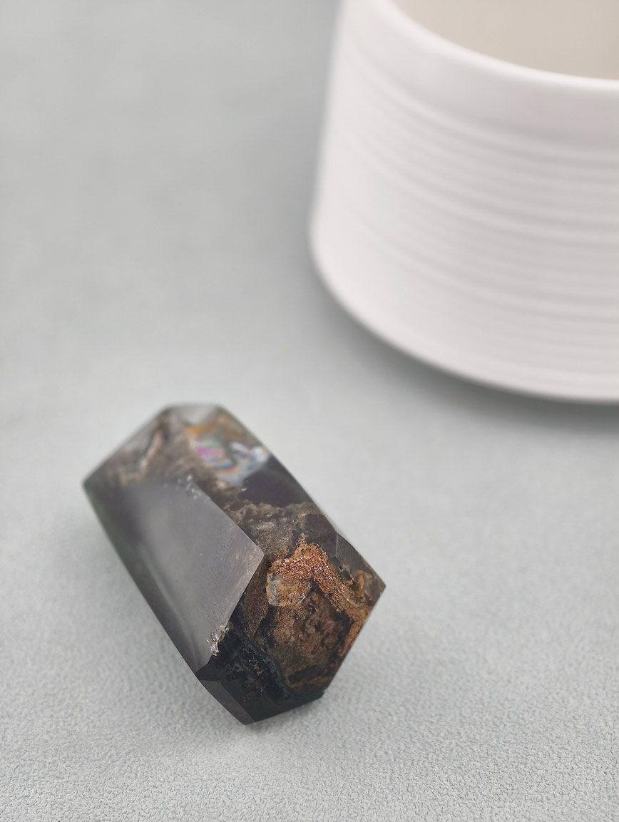 Natural Colorful Phantom Pendant and Ornament Dual Purpose image