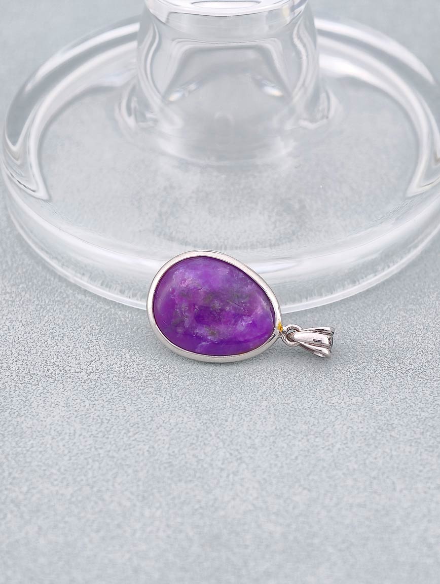 Natural Sugilite Pendant image