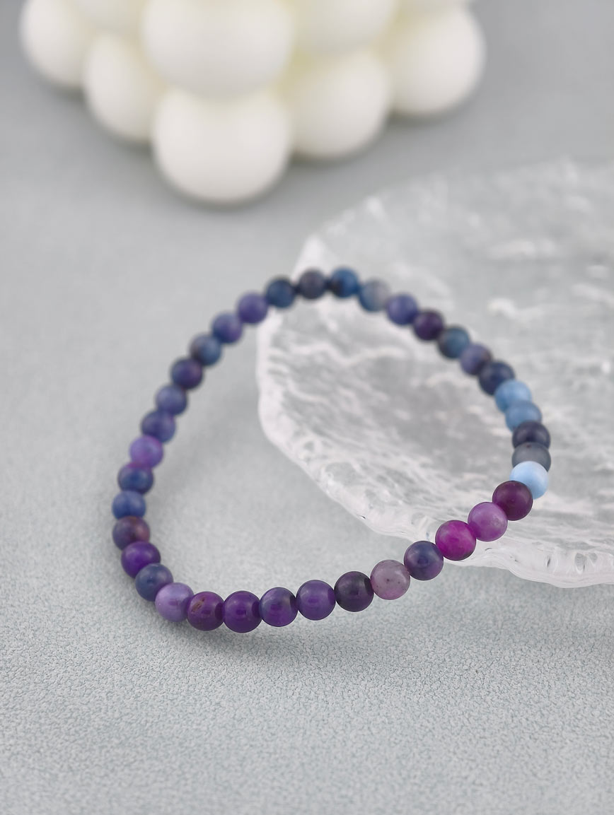 South African Natural Sugilite Bracelet image
