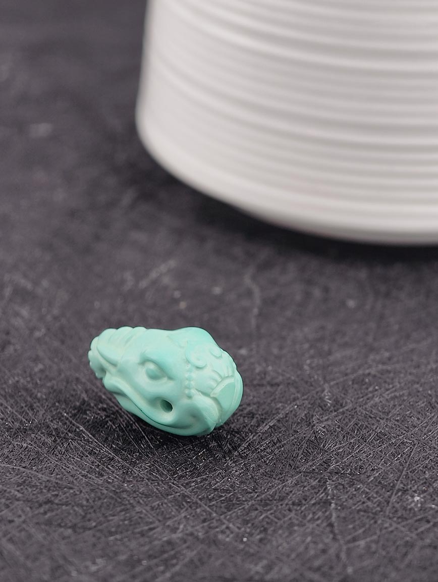 Natural Turquoise Elephant DIY Accessory image