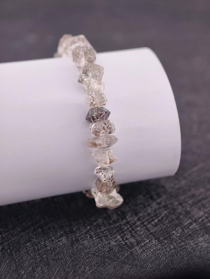 Natural Herkimer Diamond Bracelet image