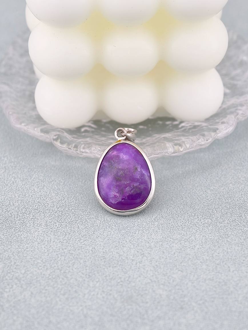 Natural Sugilite Pendant image
