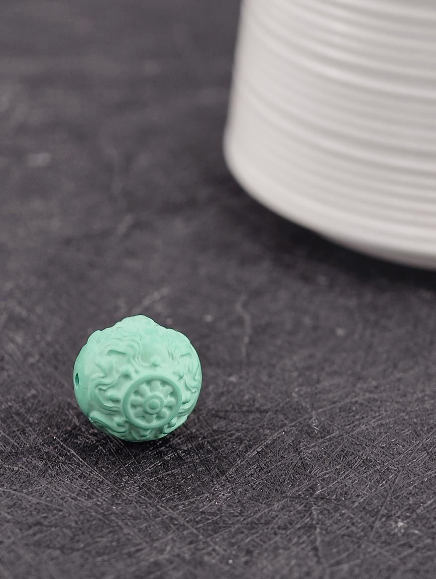 Natural Turquoise Guanyin Bodhisattva DIY Accessory image