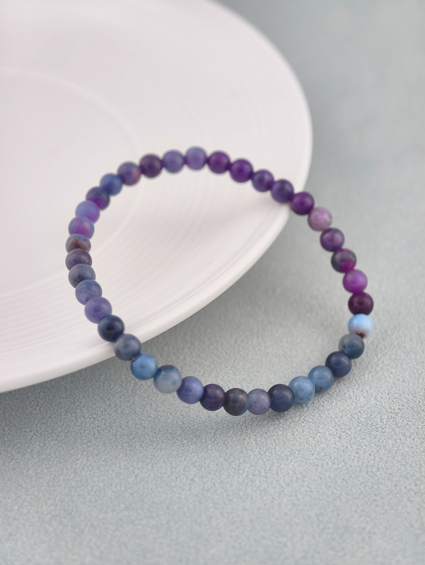 South African Natural Sugilite Bracelet image