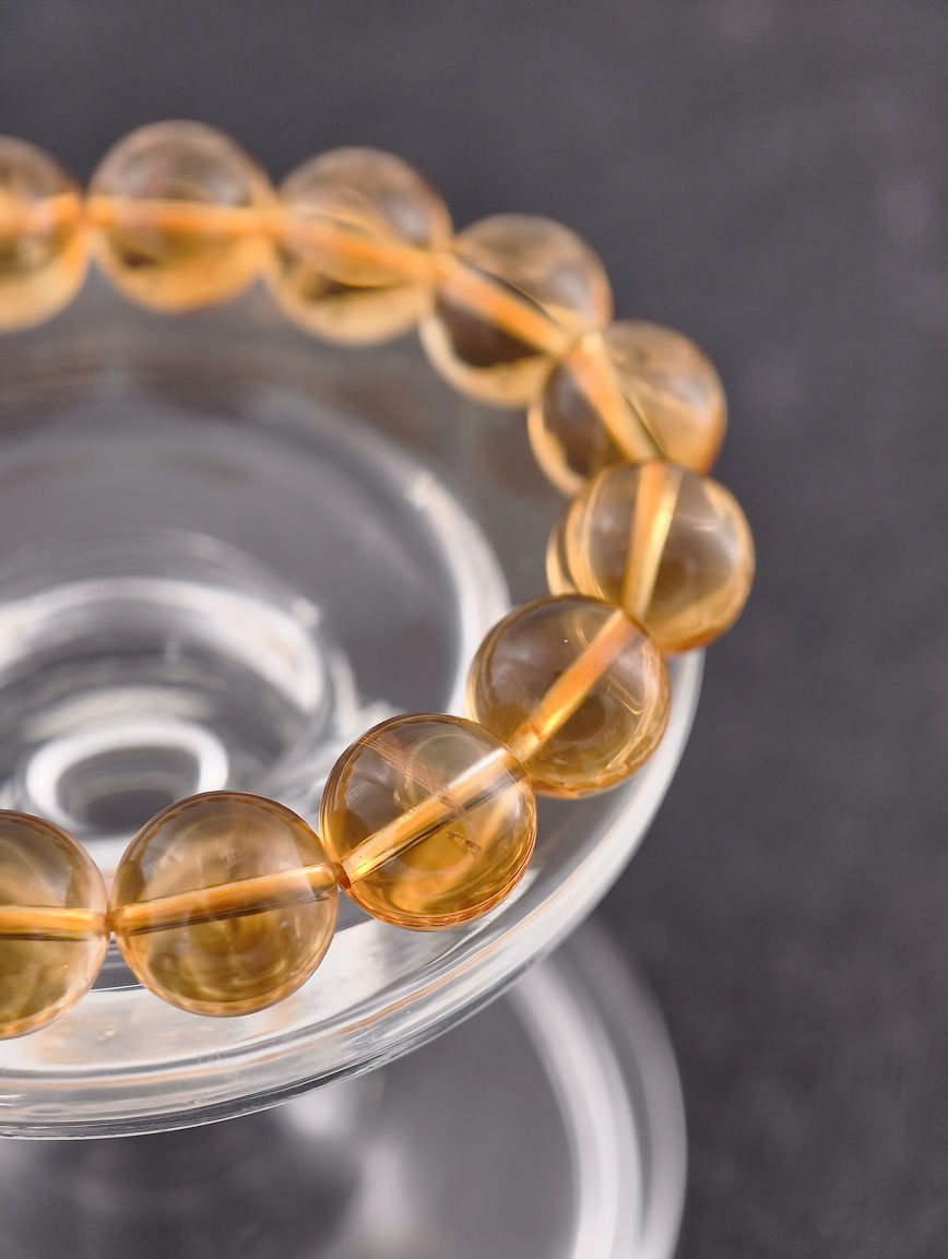 Natural Citrine Simple Style Bracelet image