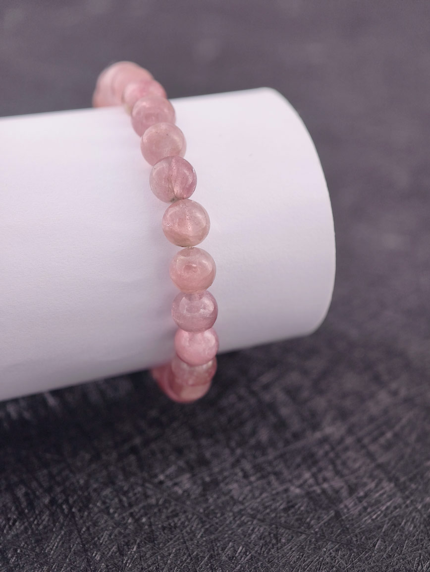 Natural Pink Tourmaline Bracelet image