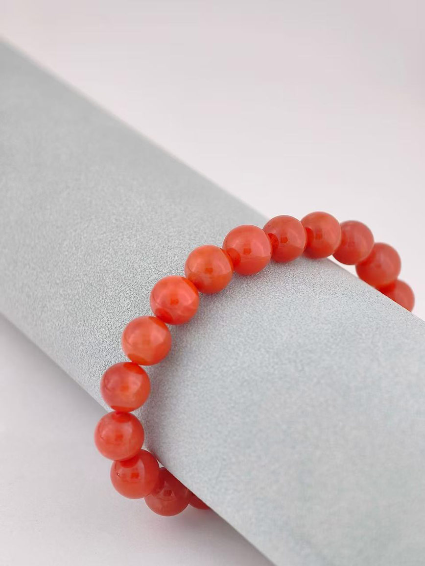 Natural South Red Agate Bracelet image