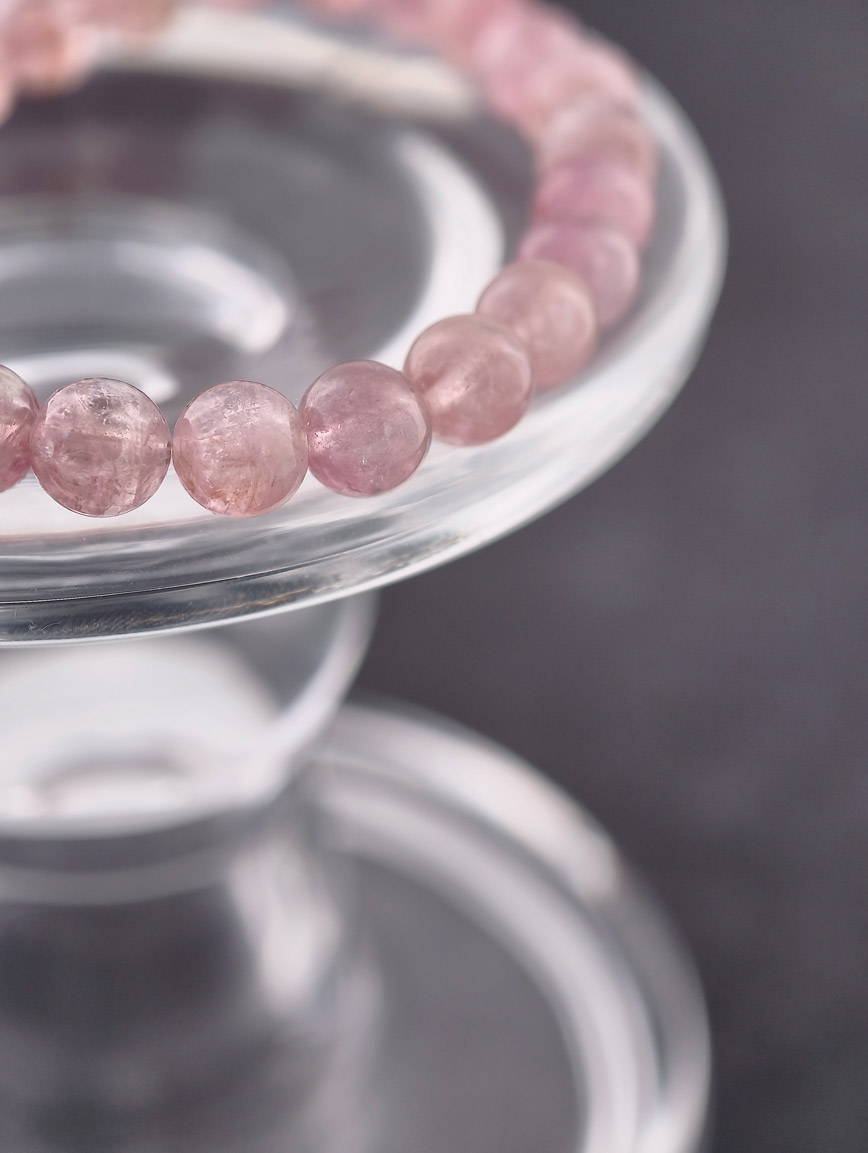 Natural Pink Tourmaline Bracelet image