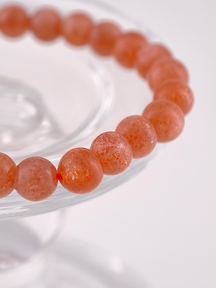 Natural Golden Strawberry Quartz Bracelet image