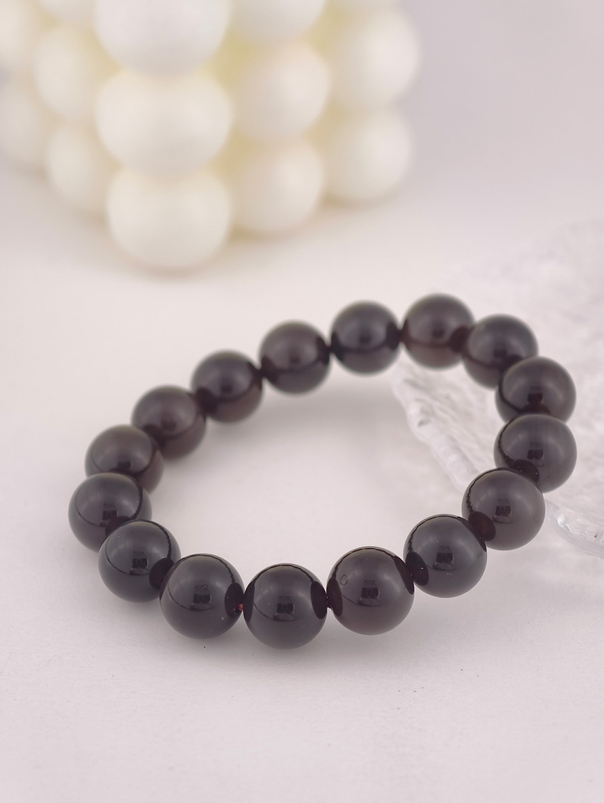Natural Obsidian Bracelet image
