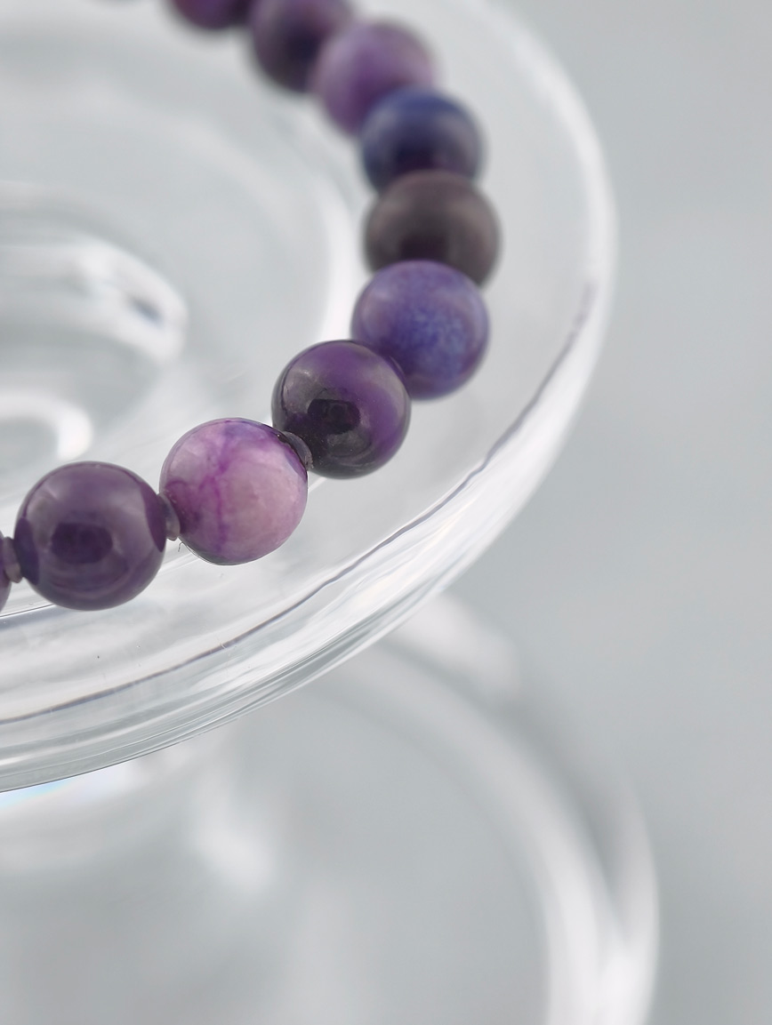 Natural Sugilite Energy Bracelet image
