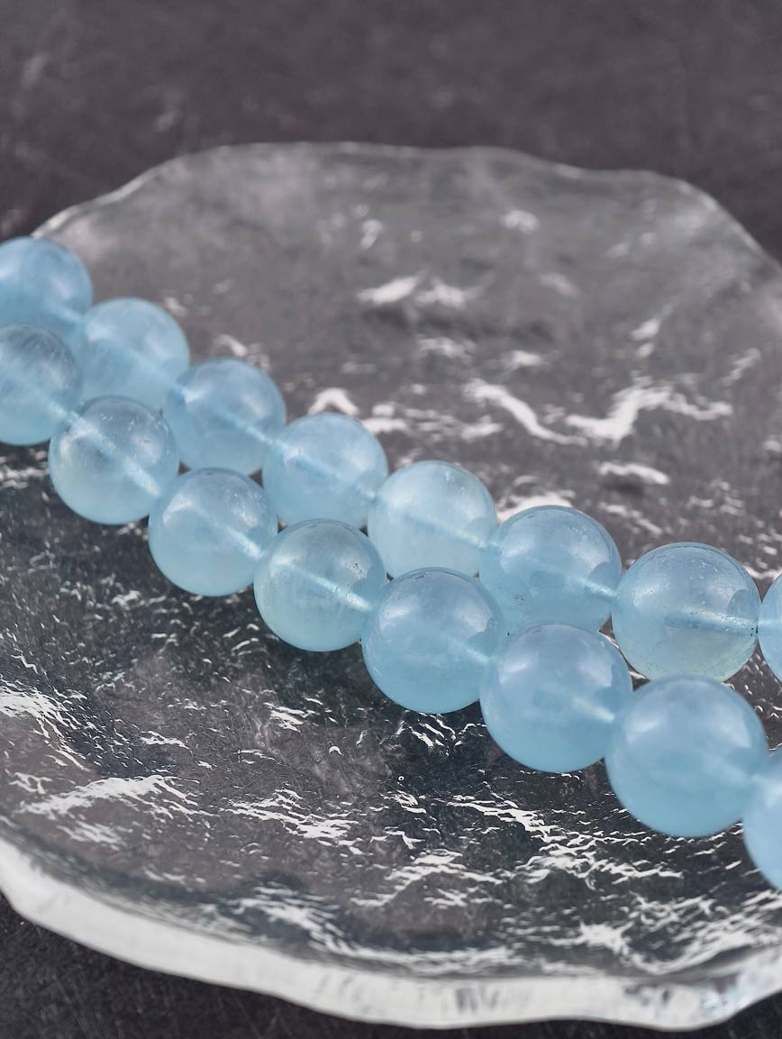 Top-grade Natural Aquamarine Necklace image