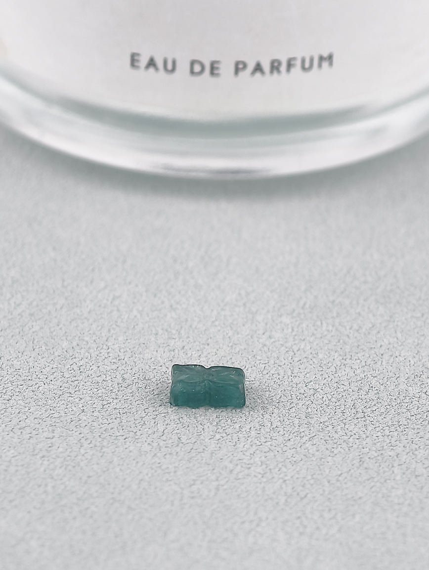 Natural Tourmaline Ruyi Flower DIY Accessory image