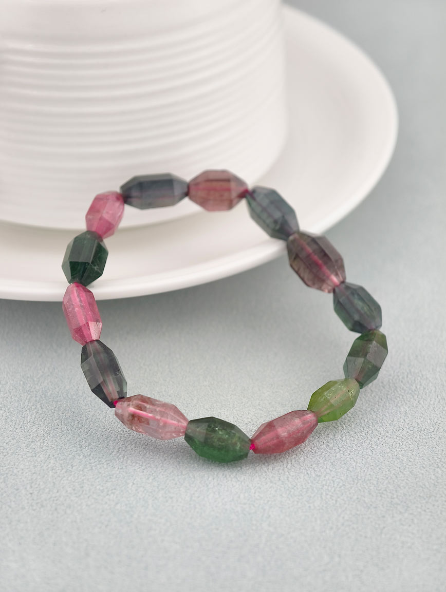 Collectible Brazilian Old Mine Tourmaline Bracelet image