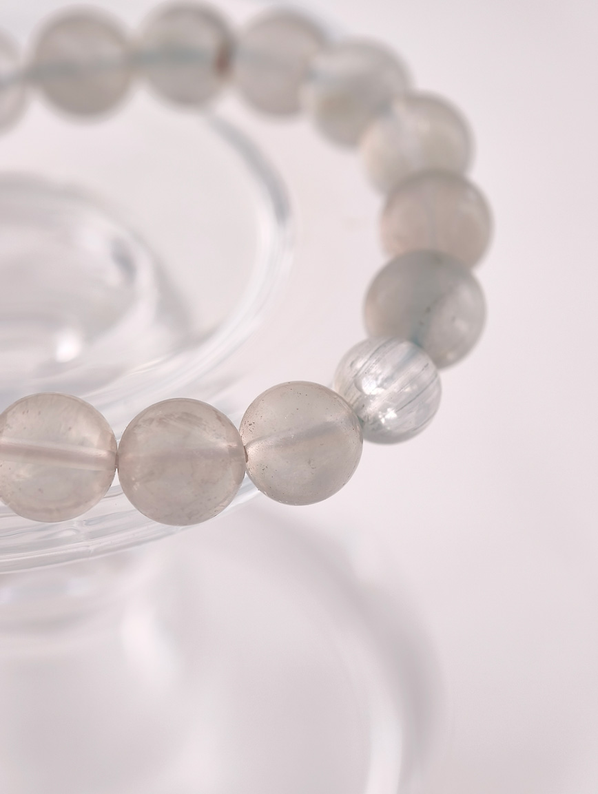 Natural Silver Rabbit Fur Bracelet image