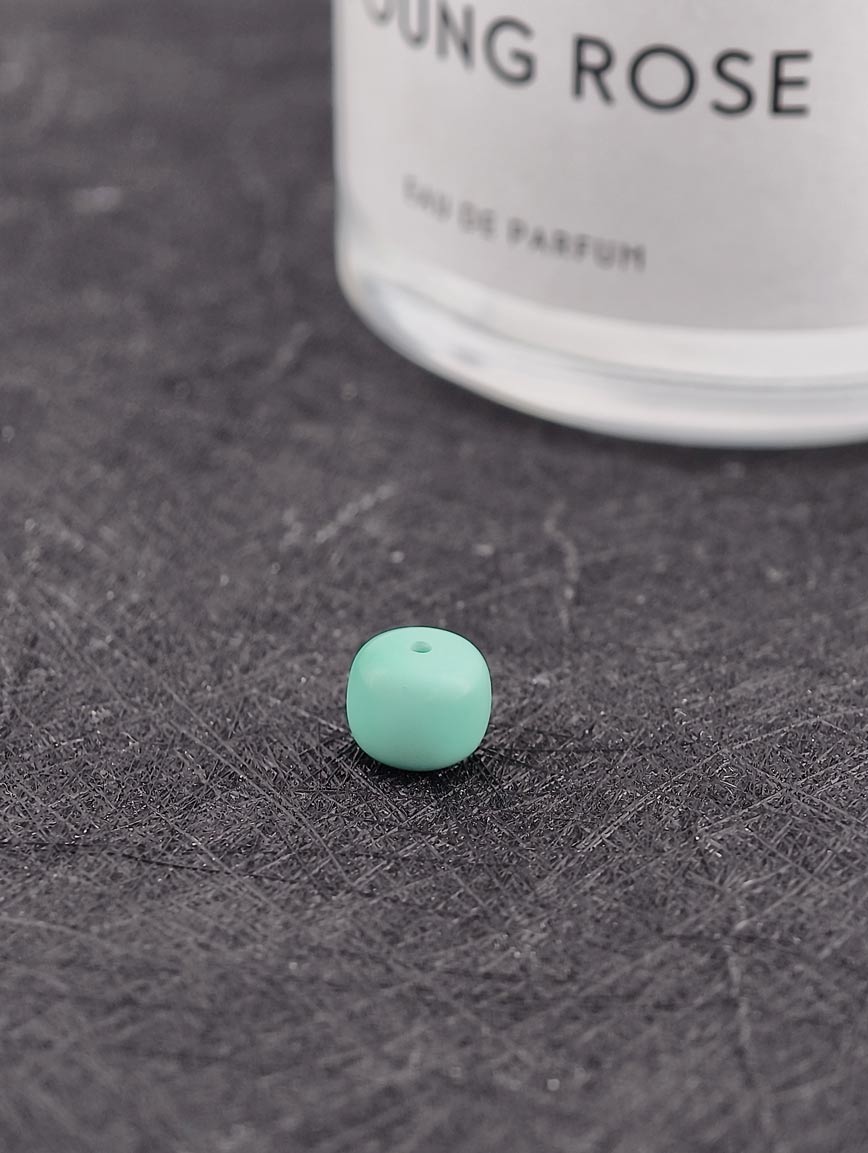 Natural Turquoise Vintage Drum Bead DIY Accessory image