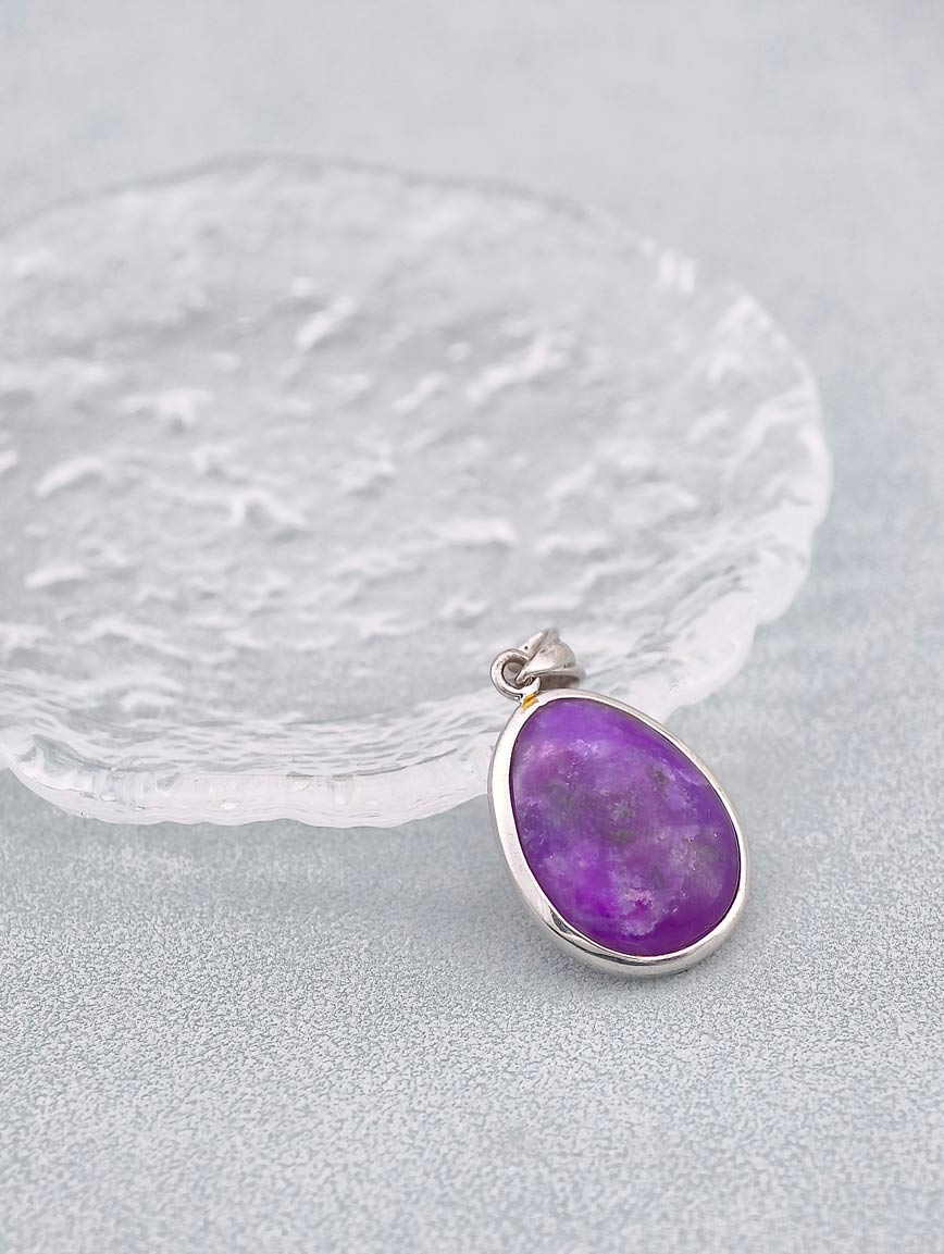 Natural Sugilite Pendant image