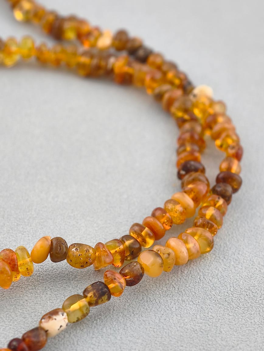 Natural Gradient Amber Necklace image