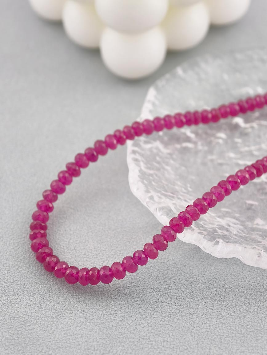 Premium Natural Ruby Necklace image