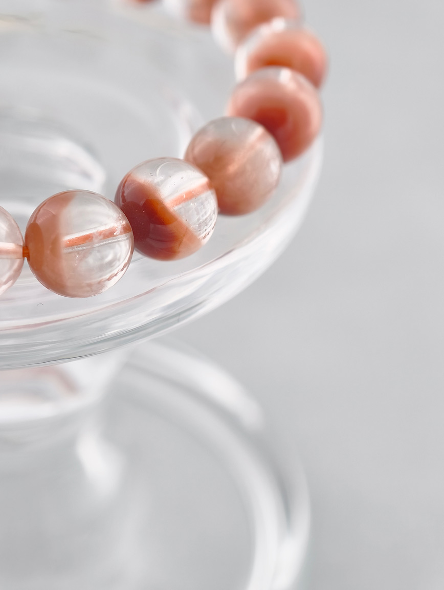 Natural Red Rabbit Fur Energy Bracelet image