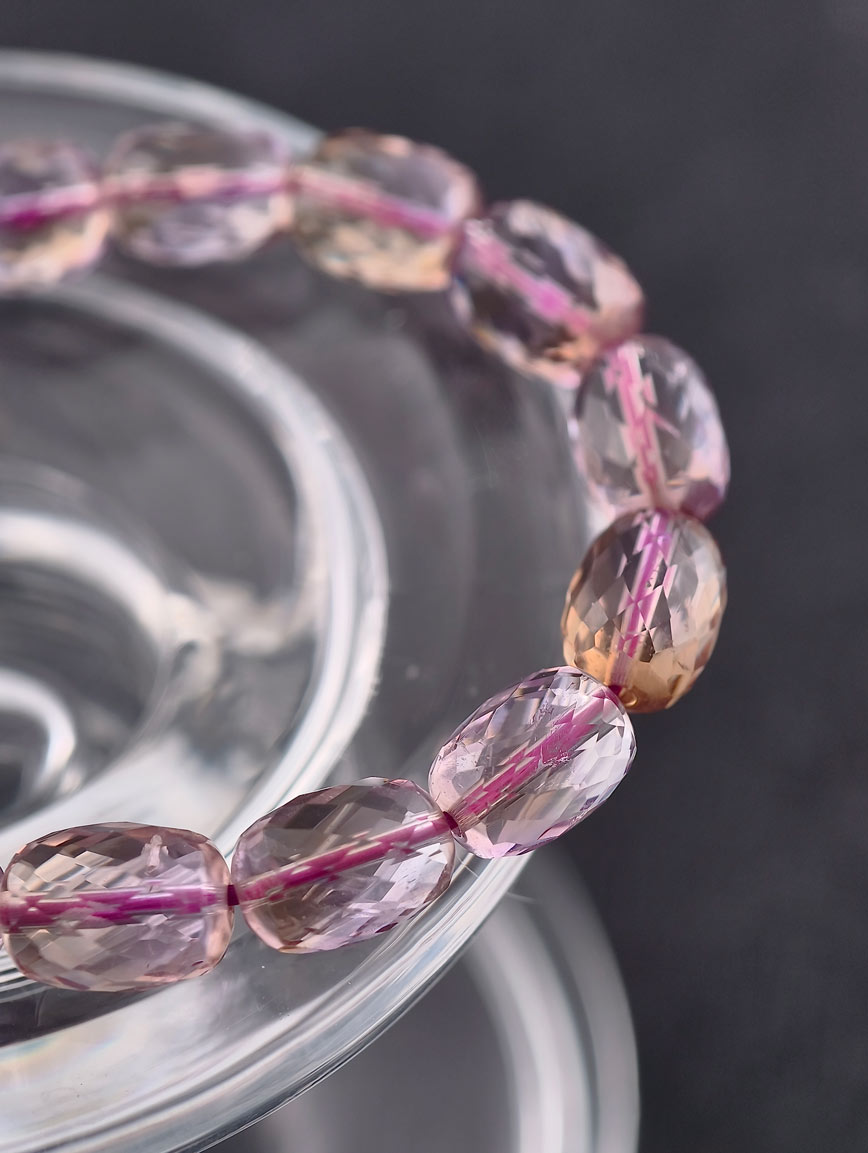 Natural Ametrine Simple Style Bracelet image