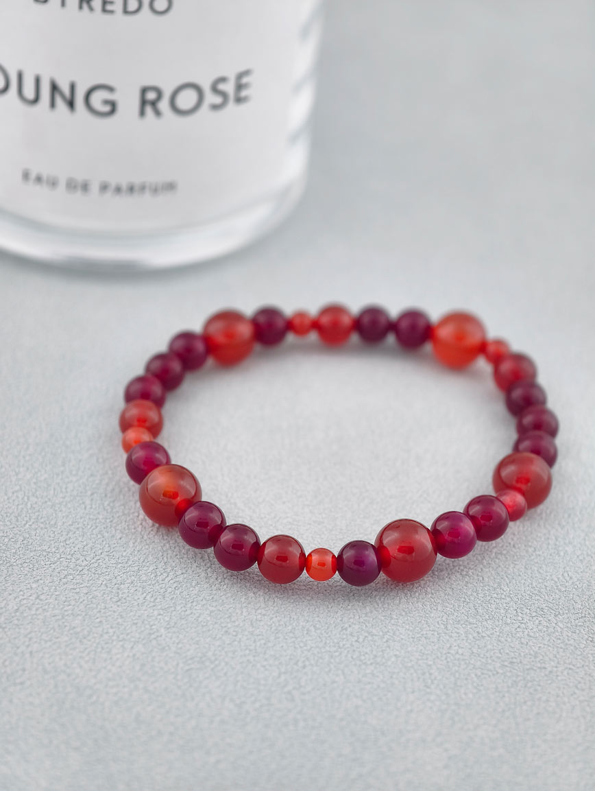 Two-color Agate Exclusively Designed Bracelet image