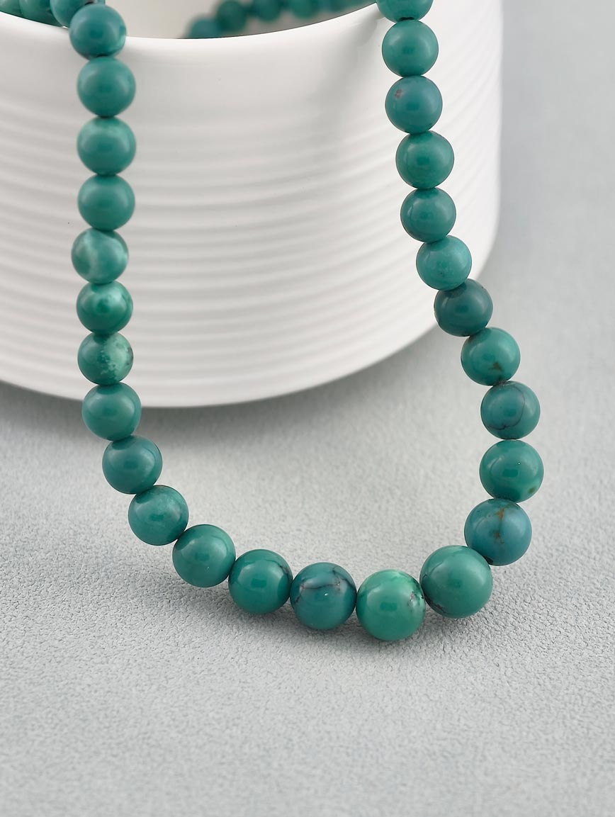 Natural Turquoise Gradient Necklace image